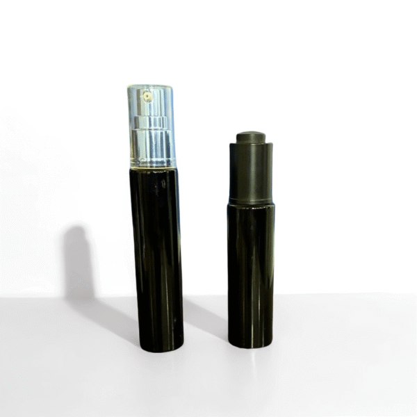 10ml Ultraviolet Glass Roll on Bottles UV Glass Bottles with Roller Ball sprayer pump - 图片 2