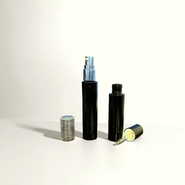 10ml Ultraviolet Glass Roll on Bottles UV Glass Bottles with Roller Ball sprayer pump - 图片 4