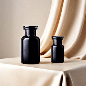 125ml 250ml and 500ml Vintage Apothecary Shape violet glass bottle Apothecary Jars