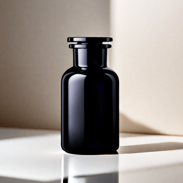 125ml 250ml and 500ml Vintage Apothecary Shape violet glass bottle Apothecary Jars - 图片 3