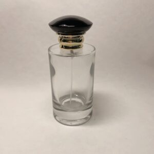 100ml Top Quality Cylinder Glass Perfume Bottle With Pump Sprayer