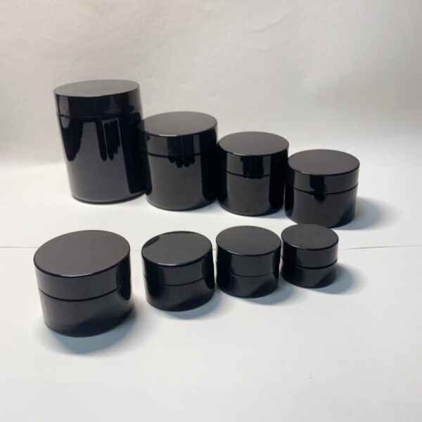 Premium UV Glass Jars Miron Violet Wide Neck Jars 150ml 200ml - 图片 4