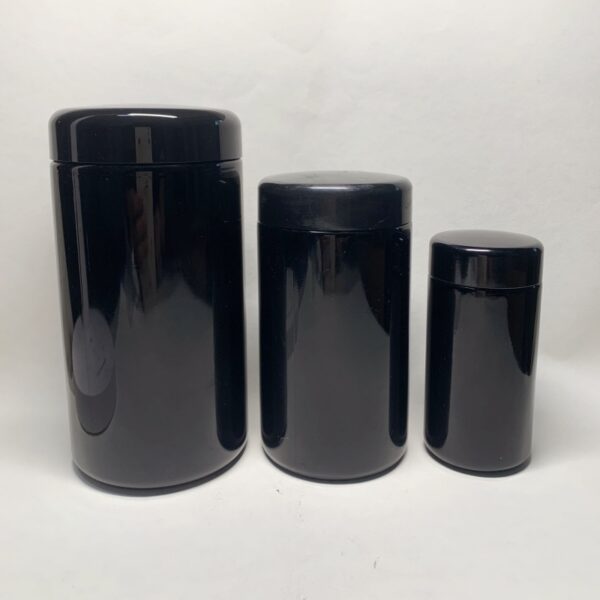 Ultraviolet Glass storage cannabis container eco-friendly violet glass bottle 250ml 500ml 1000ml