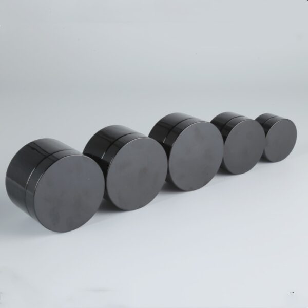 100g 150ml wide mouth violet glass jar for cosmetic face cream - 图片 2