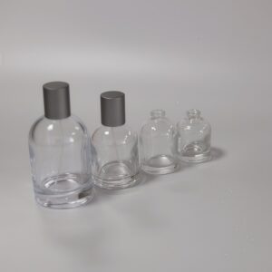 New Stock 30ml 50ml Thick Base  Glass Perfume Bottle Classic Cylinder Perfume Bottle 100ml